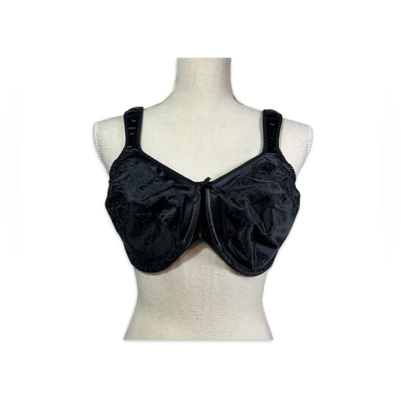 Bali Other - Bali Black Satin Bra Women’s Size 38D